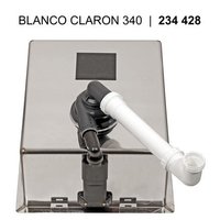 Blanco Claron 340-U нержавеющая сталь матовая Durinox (523384) Image #4