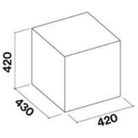Falmec Rubik E-ion Island 42 450 м3/ч (черный) Image #6