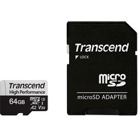 Transcend microSDXC 330S 64GB (с адаптером) Image #1