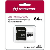 Transcend microSDXC 330S 64GB (с адаптером) Image #3