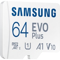 Samsung EVO Plus 2021 microSDXC 64GB (с адаптером) Image #3