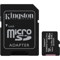 Kingston Canvas Select Plus microSDXC 64GB (с адаптером) Image #1
