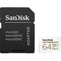 SanDisk microSDXC SDSQQVR-064G-GN6IA 64GB (с адаптером)