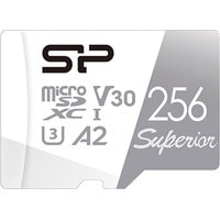 Silicon-Power Superior microSDXC SP256GBSTXDA2V20SP 256GB (с адаптером) Image #2