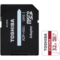 Toshiba EXCERIA microSDHC 32GB + адаптер [THN-M302R0320EA] Image #1