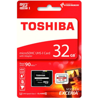 Toshiba EXCERIA microSDHC 32GB + адаптер [THN-M302R0320EA] Image #3