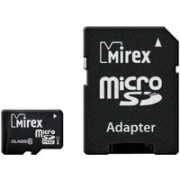 Mirex microSDHC UHS-I (Class 10) 32GB + адаптер [13613-ADSUHS32]