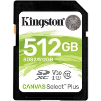 Kingston Canvas Select Plus SDXC 512GB