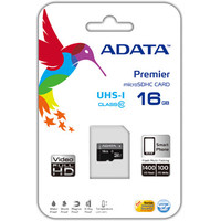 ADATA Premier microSDHC UHS-I U1 (10 Class) 16 Gb (AUSDH16GUICL10-RA1) Image #2