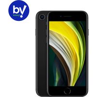 Apple iPhone SE 64GB Восстановленный by Breezy, грейд A+ (черный)