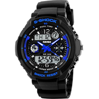 Skmei S-Shock 0931 (черный/синий)