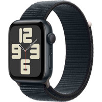 Apple Watch SE 2 44 мм (алюминиевый корпус, полуночный/полуночный, нейлоновый ремешок)
