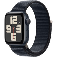 Apple Watch SE 2 40 мм (алюминиевый корпус, темная ночь/темная ночь, нейлоновый ремешок) Image #1