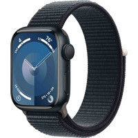 Apple Watch Series 9 41 мм (алюминиевый корпус, полуночный/полуночный, нейлоновый ремешок) Image #1