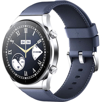 Xiaomi Watch S1 (серебристый/синий, международная версия) Image #1