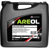 Areol Trans Truck 15W-40 20л