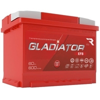Gladiator EFB 6СТ-60L(0) (60 А·ч) Image #1