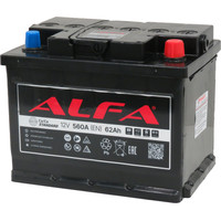 ALFA Standard 62 R+ (62 А·ч)