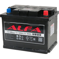 ALFA Standard 60 R+ (60 А·ч)