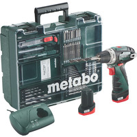 Metabo PowerMaxx BS Basic Set 600080880 (с 2-мя АКБ, набор инструмента)
