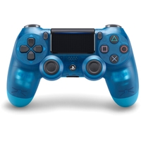 Sony DualShock 4 v2 (синий прозрачный)
