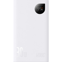 Baseus Adaman 2 Display Fast Charge Power Bank 30W 20000mAh VOOC Edition (белый)