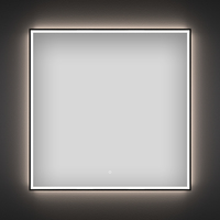 Wellsee Зеркало с фронтальной LED-подсветкой 7 Rays' Spectrum 172200400, 50 х 50 см (с сенсором и регулировкой яркости освещения) Image #1