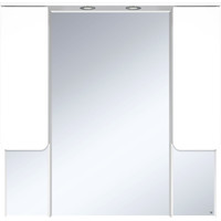 Misty Чегет -105 Зеркало - шкаф (свет), белая эмаль - П-Чег-02105-01Л