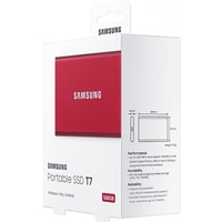 Samsung T7 500GB (красный) Image #11