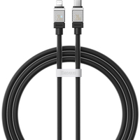 Baseus CoolPlay Series USB Type-C - Lightning (1 м, черный)