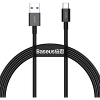 Baseus CATYS-A01 USB Type-A - USB Type-C (2 м, черный)