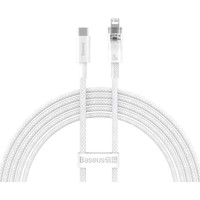 Baseus Explorer Series Fast Charging Cable with Smart Temperature Control 20W USB Type-C - Lightning (2 м, белый)