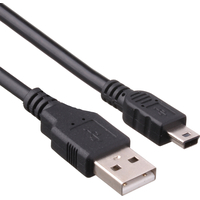 ExeGate EX138938RUS USB Type-A - miniUSB (1.8 м, черный) Image #1