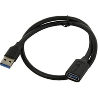 Telecom USB Type-A TUS708-1m (1 м, черный)