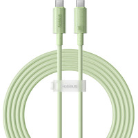 Baseus Habitat Series Fast Charging Cable 100W USB Type-C - USB Type-C (2 м, зеленый)