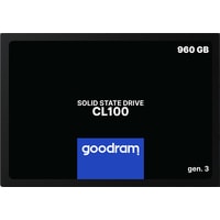 GOODRAM CL100 Gen. 3 960GB SSDPR-CL100-960-G3