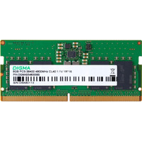 Digma 8ГБ DDR5 SODIMM 4800 МГц DGMAS5480008S