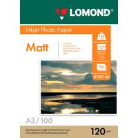 Lomond Матовая односторонняя A3 120 г/м2 100 листов [0102162] Image #1
