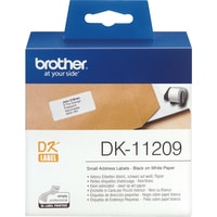 Brother DK11209 (29x62 мм, 800 шт)