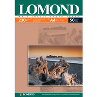 Lomond матовая односторонняя A4 230 г/кв.м. 50 листов (0102016)