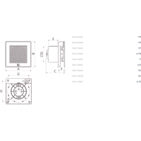 Vortice ME 120/5" LL T (белый металлик) Image #10