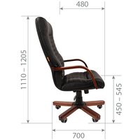 CHAIRMAN 480 WD N (экопремиум черный) Image #6