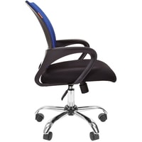 CHAIRMAN 696 Chrome (черный/синий) Image #3