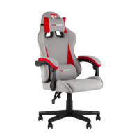 TopChairs Phantom GF-8080 TT704+TT703 (серый/красный) Image #1