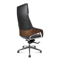 Norden Шопен / FK 0005-A Black Leather (кожа черная/алюминий) Image #4