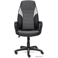 TetChair Inter (искусственная кожа, ткань, черный/серый/серый) Image #3