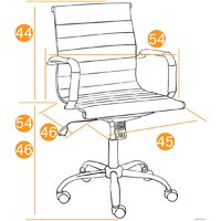 TetChair Urban-Low (флок, оливковый) Image #13