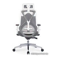 Norden Имидж Gray 2 YS-0817H(FY+FY)W (белый пластик/серая ткань) Image #2