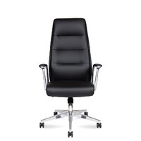 Norden Nancy Black Leather / L348HCA-01-black (алюминиевая база/кожа, черный) Image #2