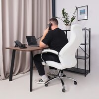 AksHome Mastif Eco (экокожа, белый) Image #3